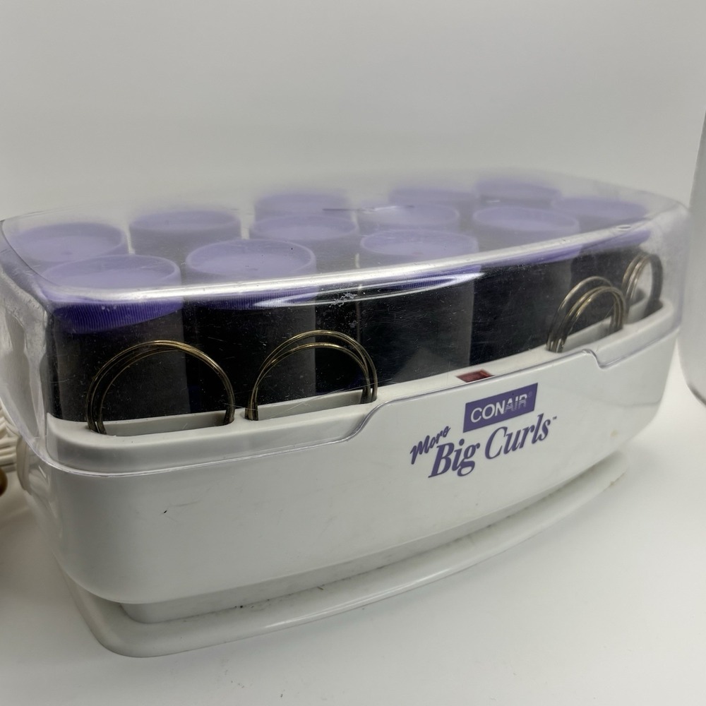 Conair Big Curls Hot Roller Set W/Clips‎ Pageant